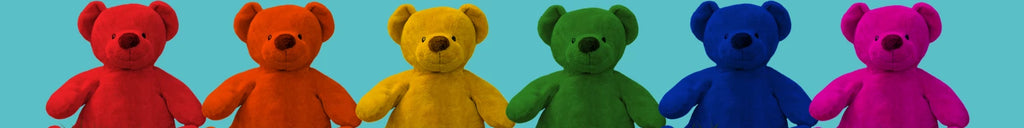 Rainbow Design Teddy Bear