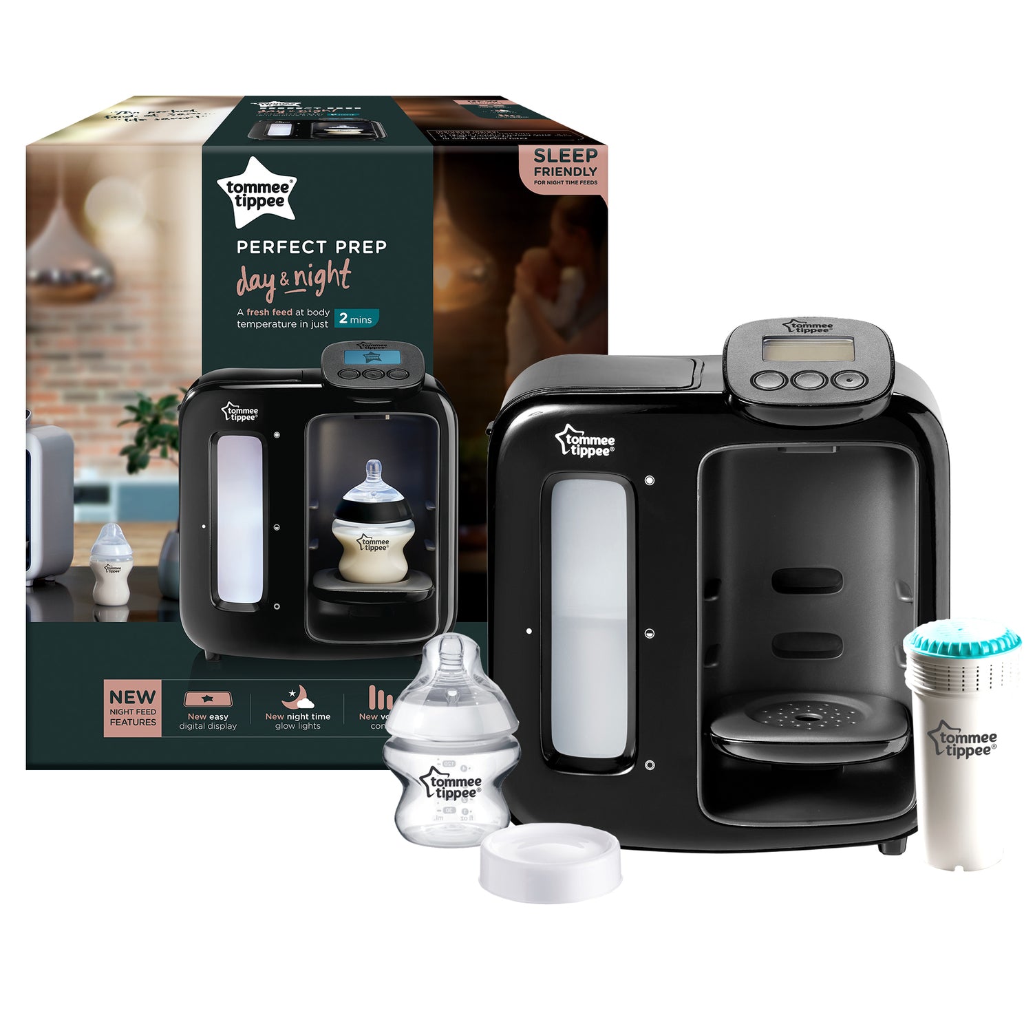 Tommee Tippee Closer To Nature Perfect Prep Machine Day Night