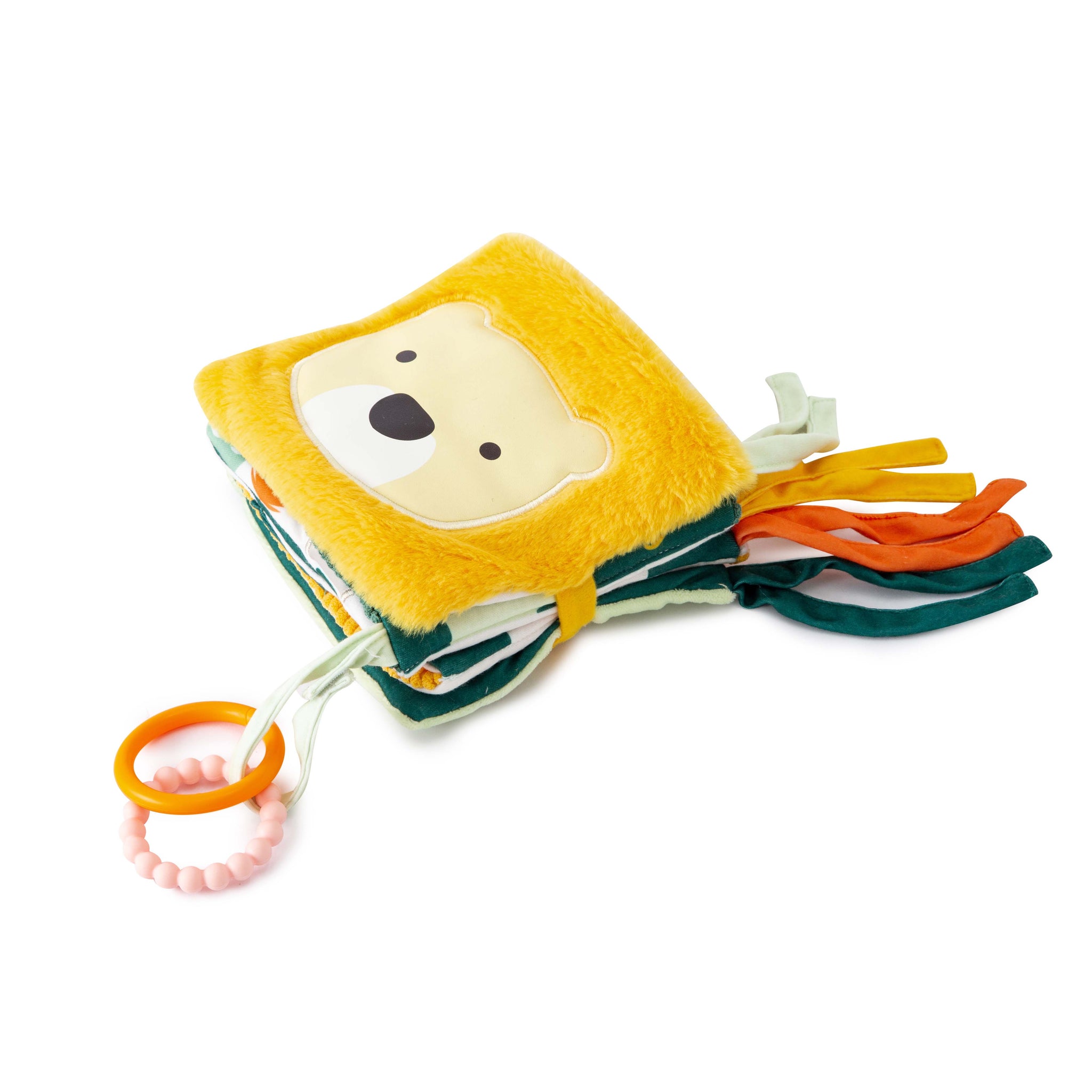 Little Big Friends Tiny Friends | Soft Baby Rattle Toy | Special Stuffed Animal | Easy To Clean | Ideal For Strollers, Car Seats, Diaper Bags | Richard The Fox